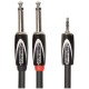 ROLAND RCC-10-3528 Mini Jack stereo - 2 Jack Mono 3 mt