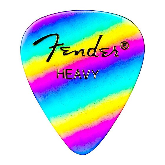 FENDER Rainbow Pick Heavy 12