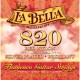 La Bella Juego 820 Nylon Rojo Flamenco