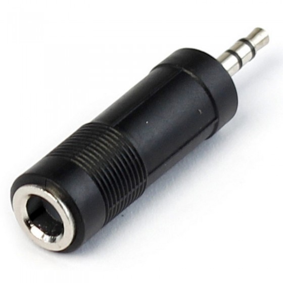 Alpha Audio Adaptador Hembra Jack Stereo-Mini Jack Stereo
