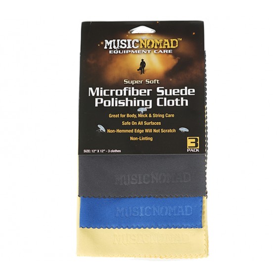 Music Nomad MN203 Pack 3 Gamuzas Microfibra