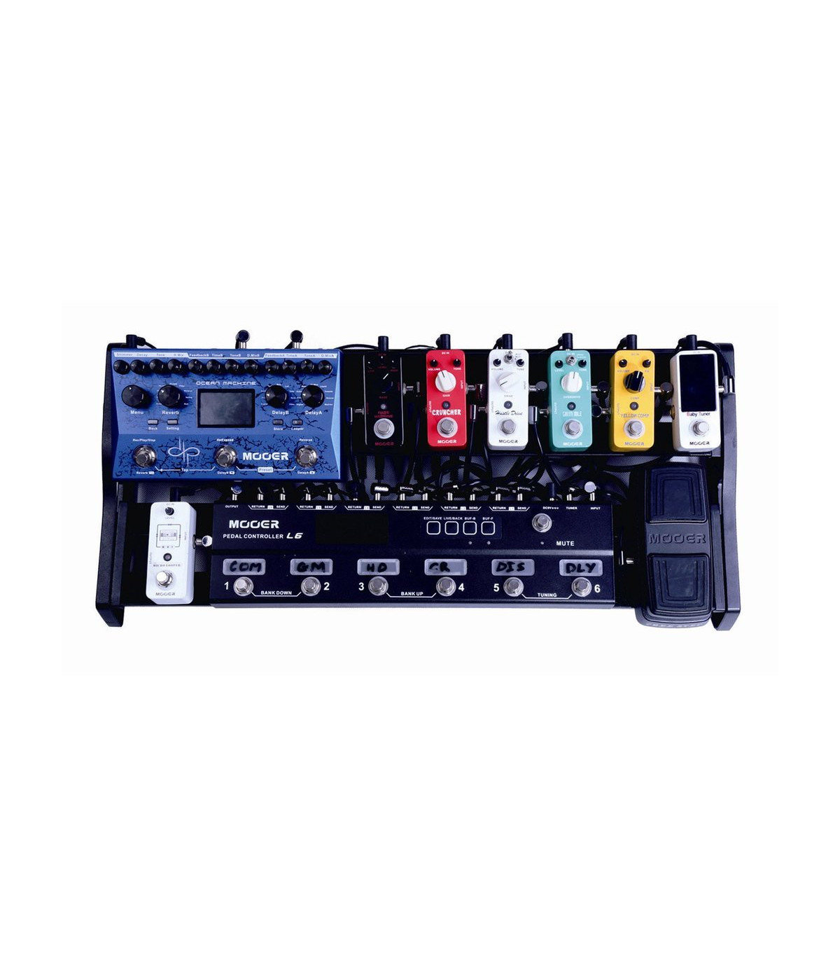 Mooer GE300 & TF-20S(エフェクターボード)セット Mooer TF20S Pedalboard