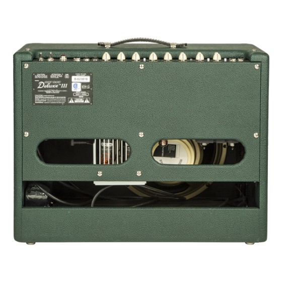 Fender Hot Rod Deluxe III Emerald Oxblood Cannabis