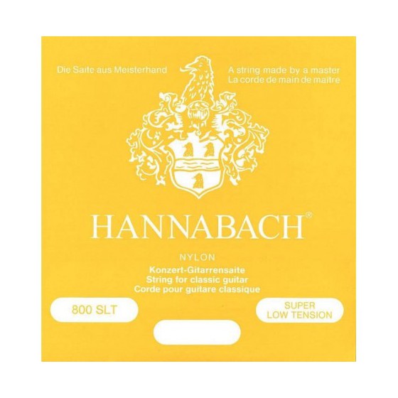 Hannabach Cuerda 4 Amarilla Tension Super Baja