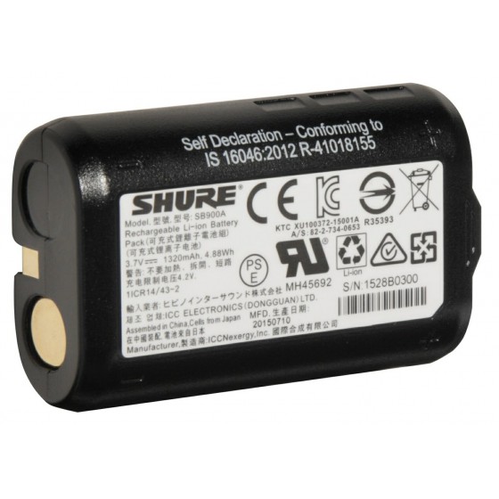 Shure SB900A Bateria