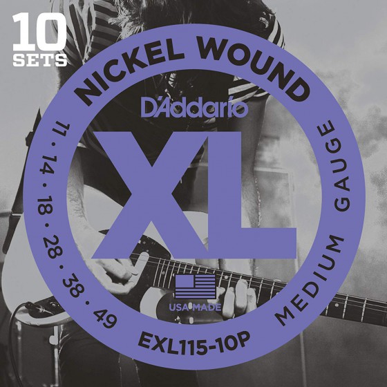 DADDARIO EXL115-10P