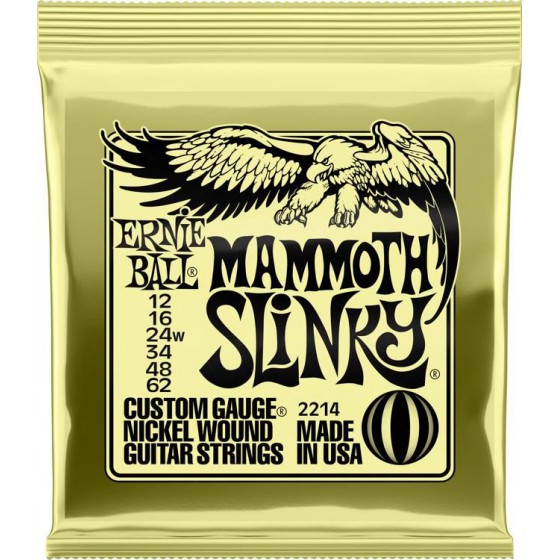 ERNIE BALL EB2214 Mammoth Slinky 12-62