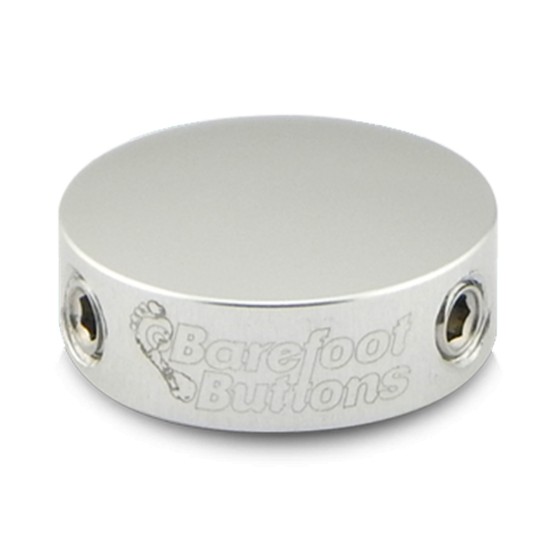 Barefoot Buttons 18-V1-ST Silver