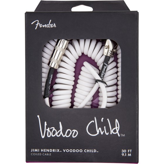 Fender Hendrix Voodoo Child Cable 9.1m White