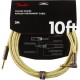 Fender Deluxe Series Cable Instrumento 3m acodado Tweed