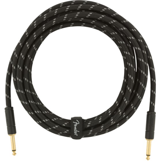 Fender Deluxe Series Cable Instrumento 4.5m Black Tweed