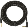 Fender Deluxe Series Cable 7.5m Angle Black Tweed