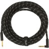 Fender Deluxe Series Cable Instrumento 7.5m acodado Black Tweed