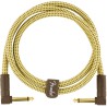 Fender Deluxe Series Cable Patch 90cm Angle Tweed