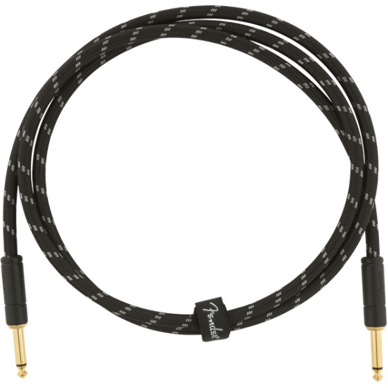 Fender Deluxe Series Cable Instrumento 1,5m Black Tweed