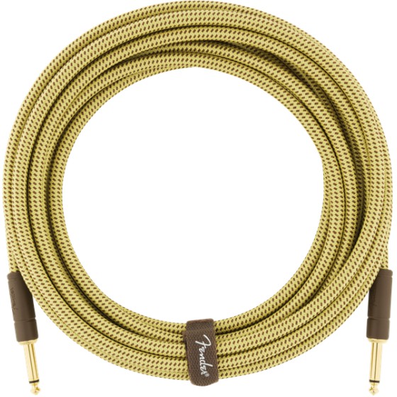 Fender Deluxe Series Cable Instrumento 5,5m Tweed