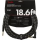 Fender Deluxe Series Cable Instrumento acodado 5,5m Black Tweed