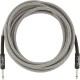 Fender Professional Series Cable Instrumento 4,5m White Tweed