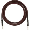Fender Professional Series Cable Instrumento 3m Red Tweed