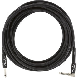 Fender Professional Series Cable Instrumento 5,5m acodado Black