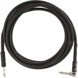 Fender Professional Series Cable Instrumento 3m acodado Black