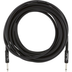 Fender Professional Series Cable Instrumento 7,6m Black