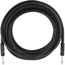 Fender Professional Series Cable Instrumento 5,5m Black