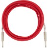 Fender Original Series Cable Instrumento 4,5m Fiesta Red