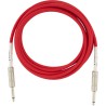 Fender Original Series Cable Instrumento 3m Fiesta Red