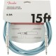 Fender Original Series Cable Instrumento 4,5m Daphne Blue