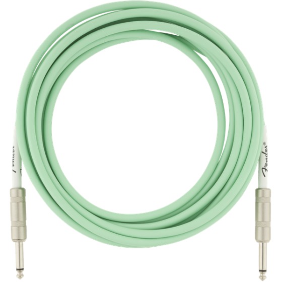 Fender Original Series Cable Instrumento 4,5m Surf Green