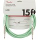Fender Original Series Cable Instrumento 4,5m Surf Green