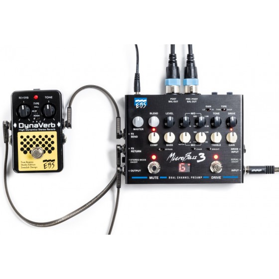 EBS MicroBass III DI preamplificador
