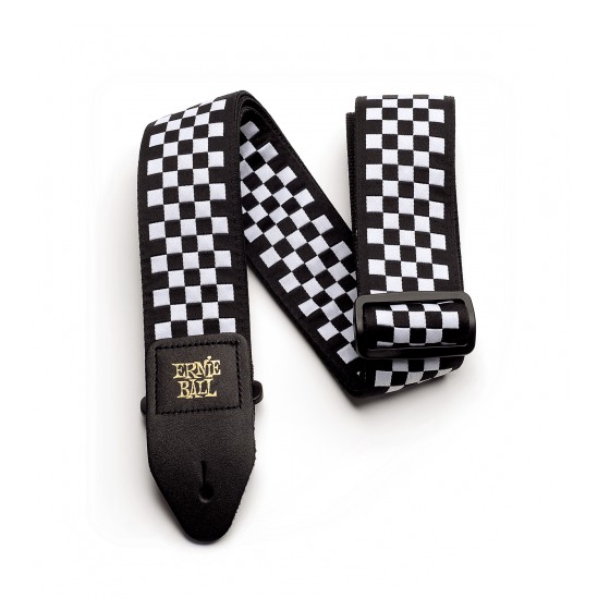 Ernie Ball EB4149 Bandolera Black&White Checkered Jacquard