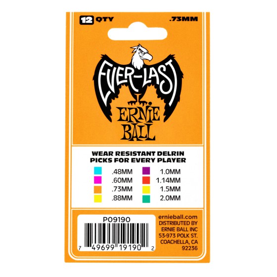 Ernie Ball Set 12 Everlast 0.73