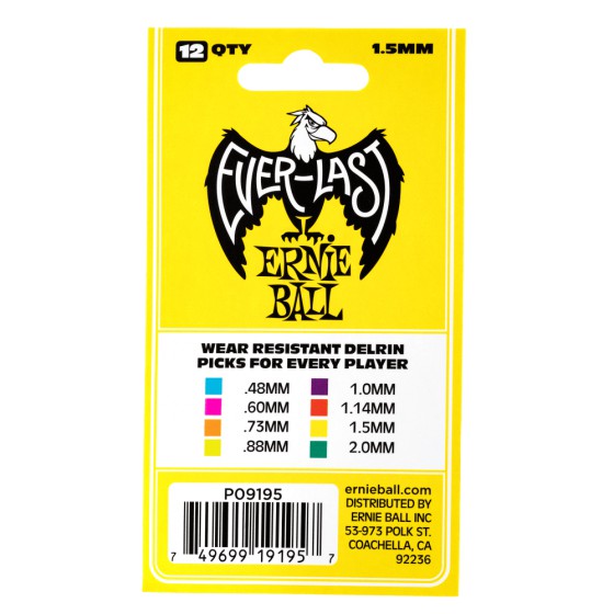 Ernie Ball Set 12 Everlast 1.50