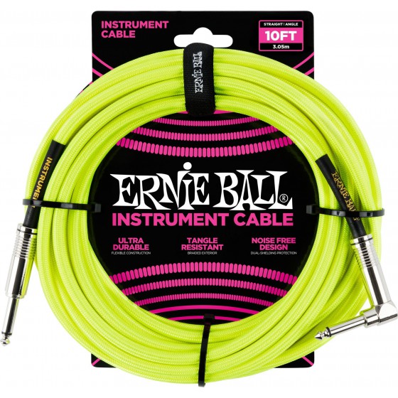 Ernie Ball Trenzado 3 m Amarillo