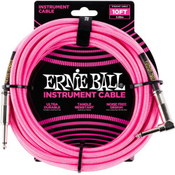 Ernie Ball Trezado 3 m Rosa
