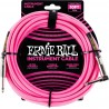 Ernie Ball Trenzado 3 m Rosa