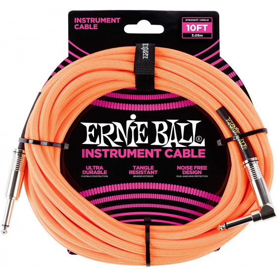 Ernie Ball Trezado 3 m Naranja