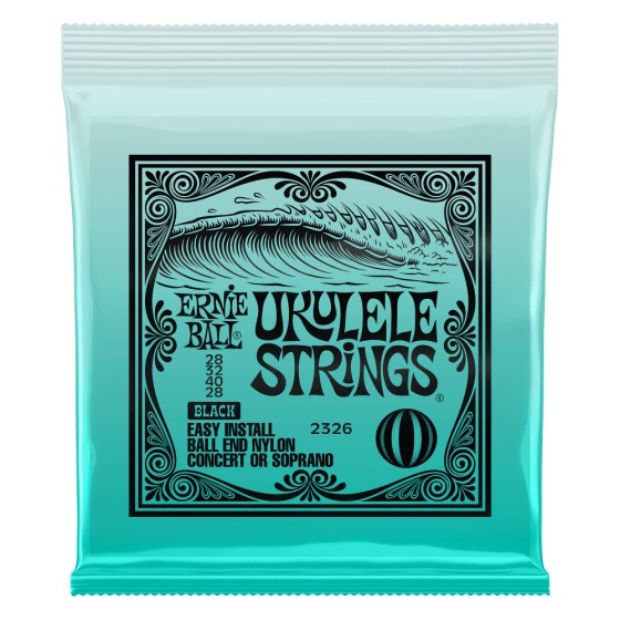 Ernie Ball EB2326 Ukelele Black