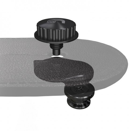 Daddario SLS-01 Strap Lock Nickel Black