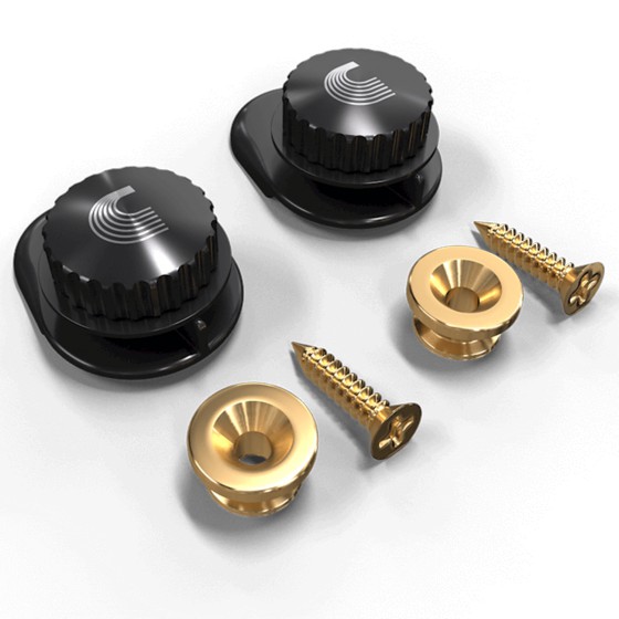 Daddario SLS-03 Strap Lock Gold