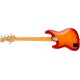 Fender American Ultra Jazz Bass V MN Plasma Red Burst