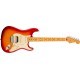 Fender American Ultra Stratocaster HSS MN Plasma Red Burst