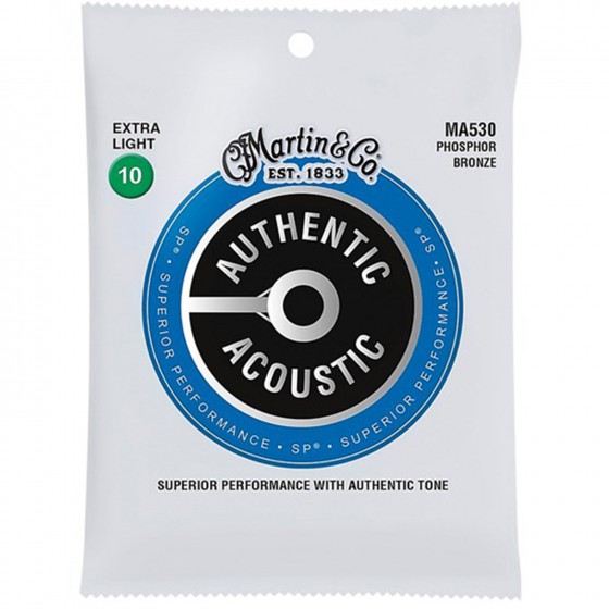 Martin MA530 Authentic SP Phosphor Bronze 10-47