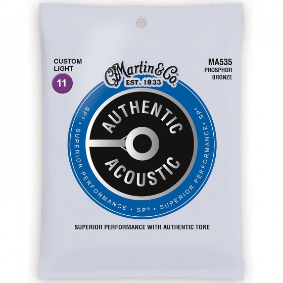Martin MA535 Authentic SP Phosphor Bronze 11-52