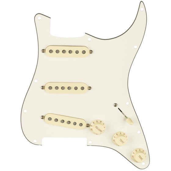 Fender Golpeador Precableado Strato SSS Texas Special Parchment 11