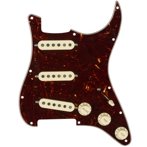 Fender Golpeador Precableado Strato SSS Texas Special Tortoise Shell 11