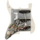 Fender Golpeador Precableado Strato SSS Tex-Mex Tortoise Shell 11